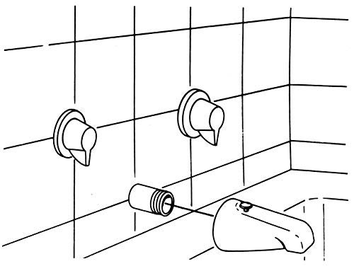 Plumb Pak Bathtub Spout W/Diverter for Mobile Home - Image 2