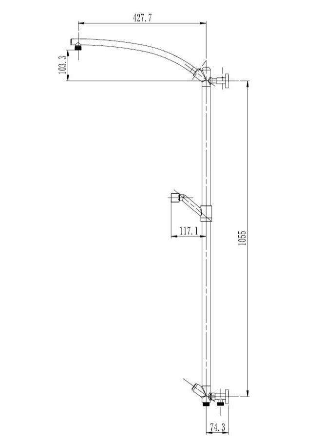 HESANIT Elite Bath Shower Column Set - Image 5