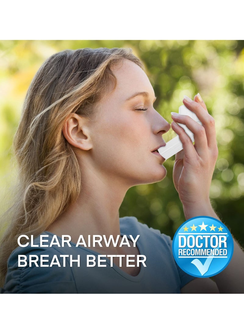 NIBEMINENT Natural Lung Expansion, Mucus Removal Device, Handheld Breathing Trainers- OPEP Therapy, Helps Open Airways, Remove Effectively. Stronger Healthier Lungs and Airway - Image 4