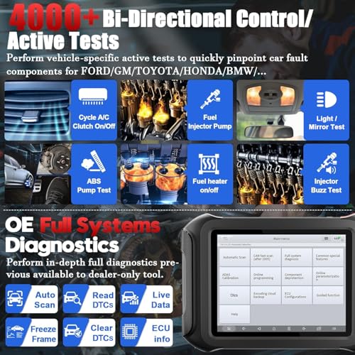 XTOOL D9S PRO ECU Programming and Coding Automotive Scan Tool: 2025 with FCA AutoAuth, Topology Map OBD2 Scanner Diagnostic Tool, Bidirectional/42+ Services, DoIP/CAN FD, 3-Year Update - Image 5