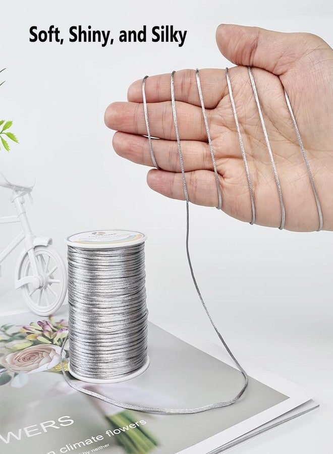 LUSTEMBER Satin Nylon Cord, Silky Smooth Nylon String for Jewelry Making - Image 3