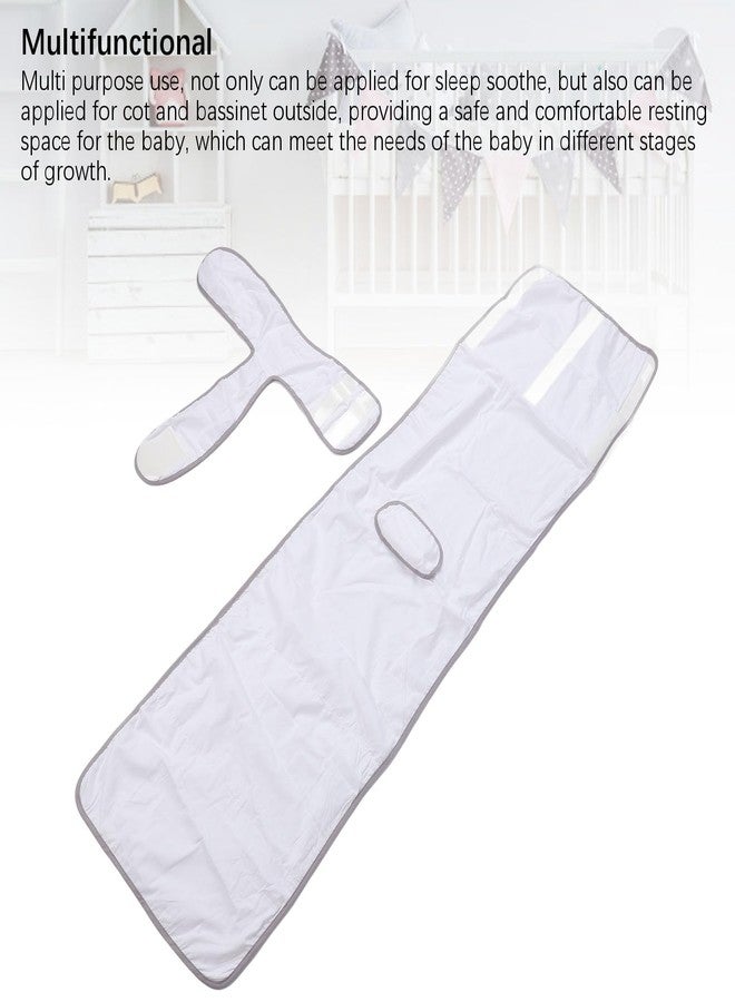 Sunisfa Cotton Fixed Swaddle Blanket for Sleep, Multifunctional, Soothe, Anti Rolling Over Belly Band, Detachable, Suitable for Baby, Ideal for Cot and Bassinet Outside - Image 3
