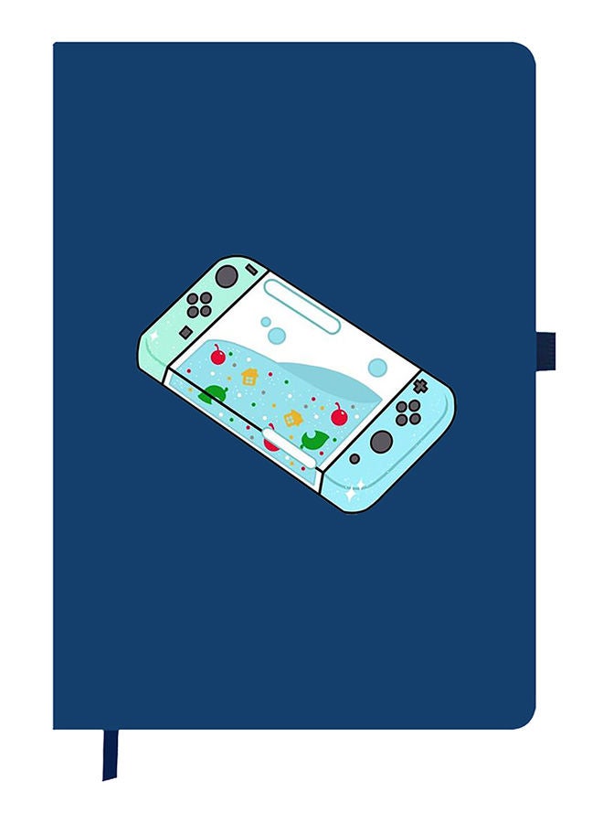 Theodor Designer A5 Thick Blue Hardcover Notebook Console - Image 1