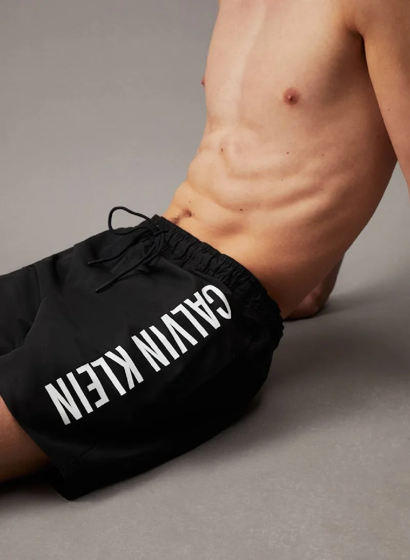 CALVIN KLEIN Medium Drawstring Swim Shorts - Intense Power