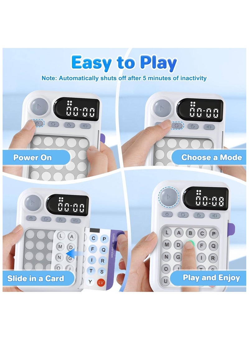 general Handheld games, Math Master games, electronic memory and flashcard learning tools, educational sensory fidget toys for children aged 6-12, perfect for classrooms, travel, and home learning. - Image 5