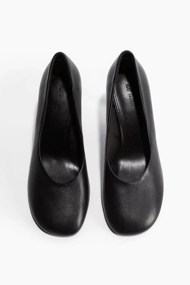 H&M Leather Court Shoes
