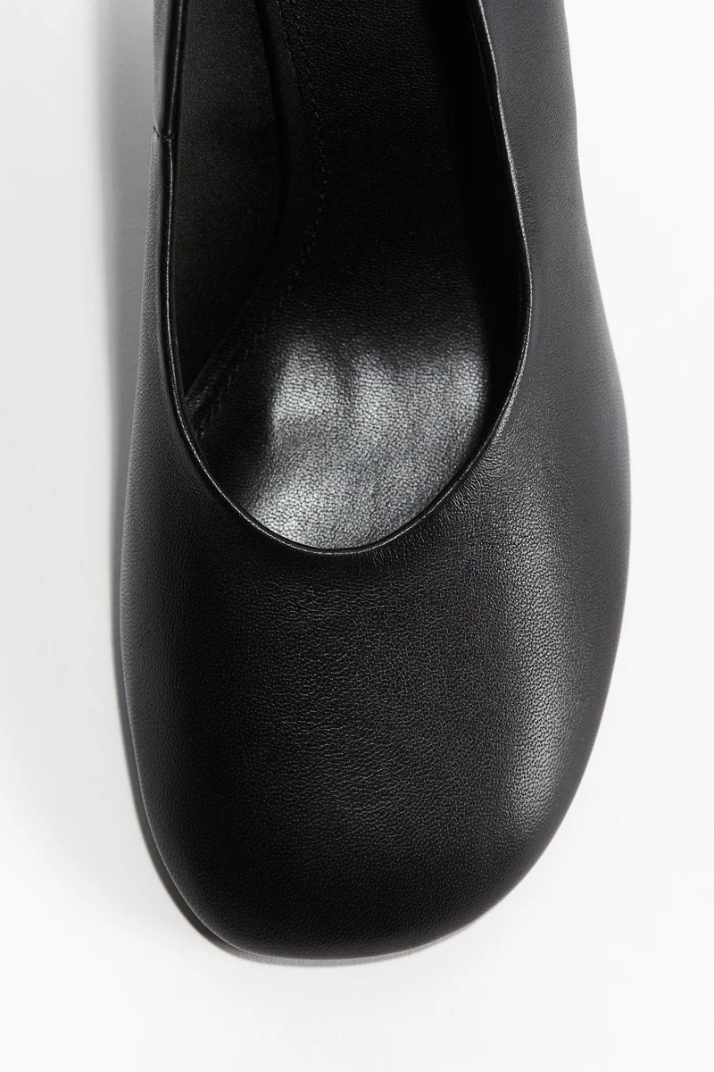 H&M Leather Court Shoes