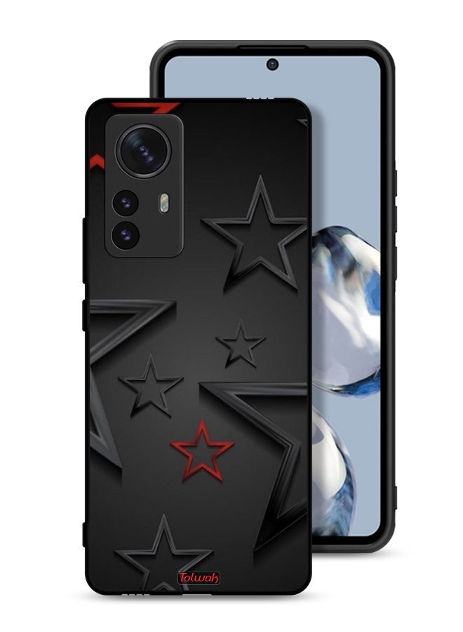 Tolwak Xiaomi 12X Protective Case Cover Stars Pattern - Image 1