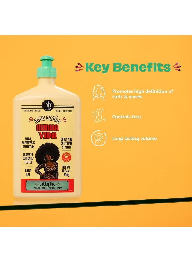 Lola from Rio جل تحديد التجاعيد مع زبدة الشيا وزيت الجوجوبا - يوفر تثبيت قوي وطويل الأمد مع قشرة تحبس الرطوبة وتكافح التجاعيد (250 جرام) - Image 3