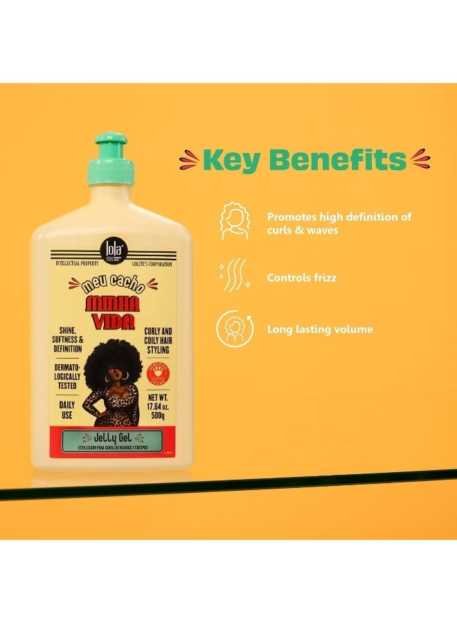 Lola from Rio Meu Cacho Minha Vida Jelly Gel For Curly Hair 500 g - Image 2