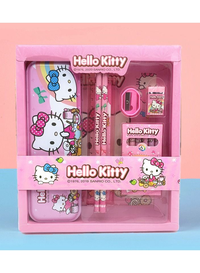 12pcs in Stationery Set Back to School Education Supplies Gift Box For Kids