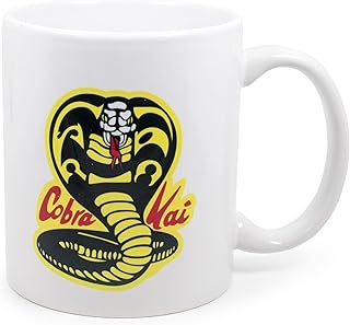Surreal Entertainment Exclusive The Karate Kid "Cobra Kai" Logo Ceramic Coffee Mug | Official Martial Arts Movie - Image 1
