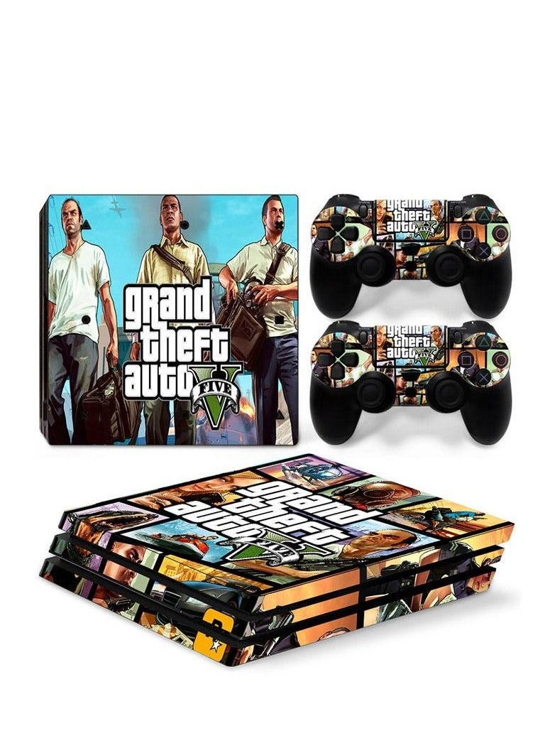 سكين ملصق وحدة تحكم من قطعة واحدة لجهاز PlayStation 4 Pro 