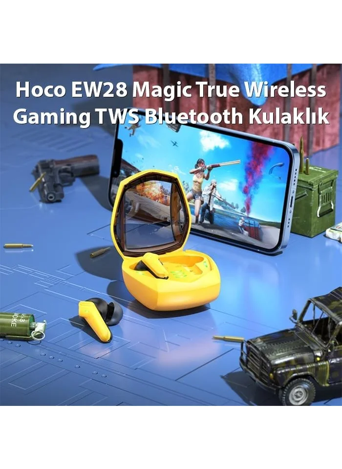 Polhammobile Polham BT5.3V Bluetooth Headset with Game Mode, No Sound Delay, Microphone, Long Charging, Gaming Headset