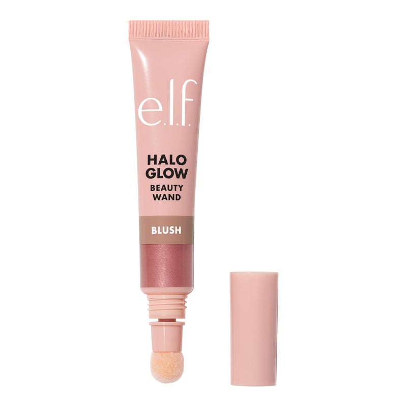 elf Halo Glow Blush Beauty Wand Liquid Blush Wand For Radiant Flushed Cheeks Infused With Squalane Vegan Crueltyfree PinkMeUp