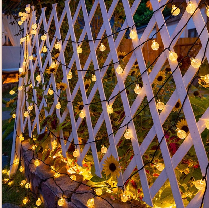 Outdoor Solar Fairy Lights 6 5 m 30 LED Fairy Lights 8 Modes 8H Timer IP65 Waterproof Balls Fairy Lights Outdoor Solar for Garden Balcony Decoration Patios Christmas Weddings Parties - Image 3