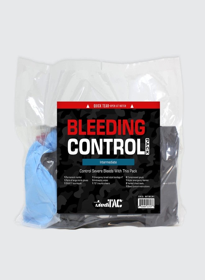 MediTac Intermediate Bleeding Control Pack Feat. SWAT-T Tourniquet, Emergency Bandage and Compressed Gauze Dressing - Intermediate - Image 4