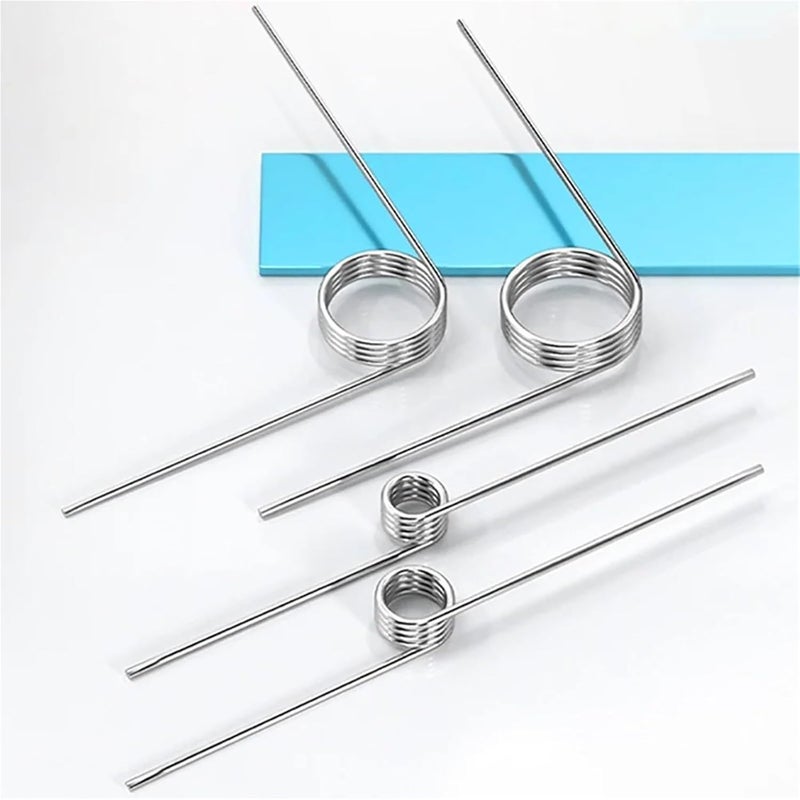 304 Stainless Steel Torsion Spring 0 4mm Wire Diameter 2 5mm Size 90 Degrees V Type For Tools Maintenance - Image 5