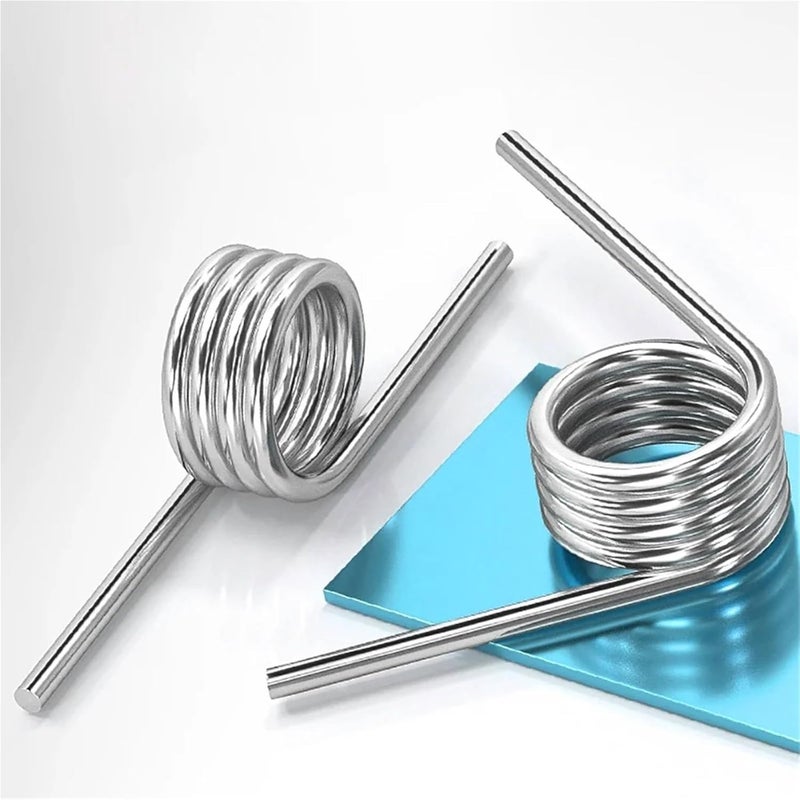 304 Stainless Steel Torsion Spring 0 4mm Wire Diameter 2 5mm Size 90 Degrees V Type For Tools Maintenance - Image 3