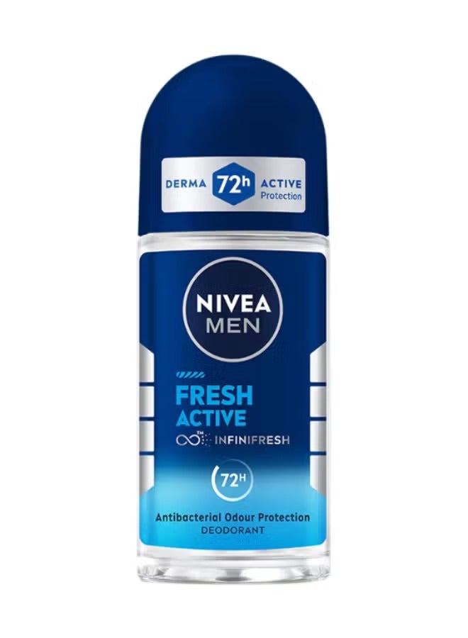 نيفيا منعش نشط إنفينيفريش 72 ساعة 50 مل (عبوة من قطعتين) - Image 2