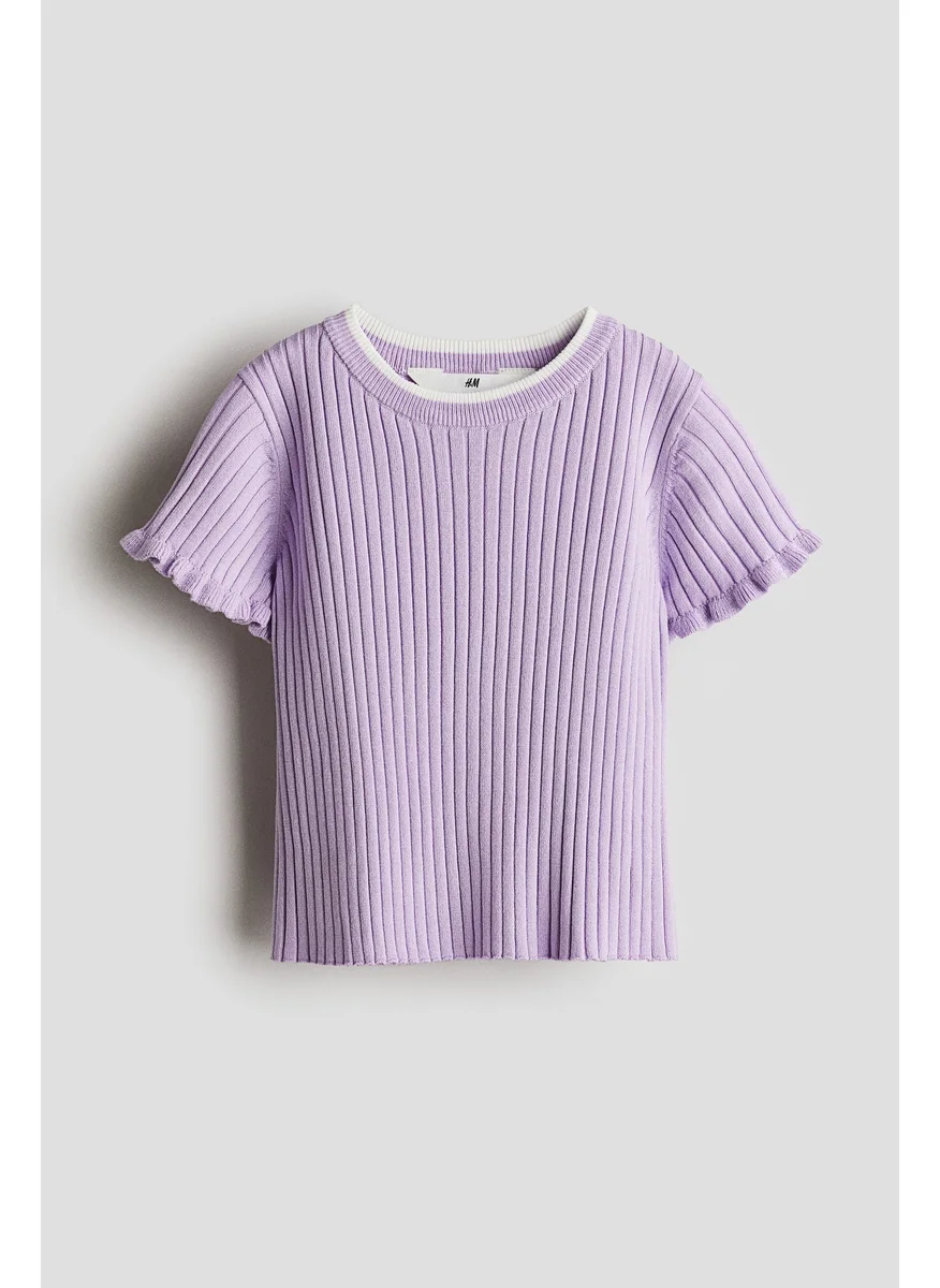 اتش اند ام Rib-Knit Top