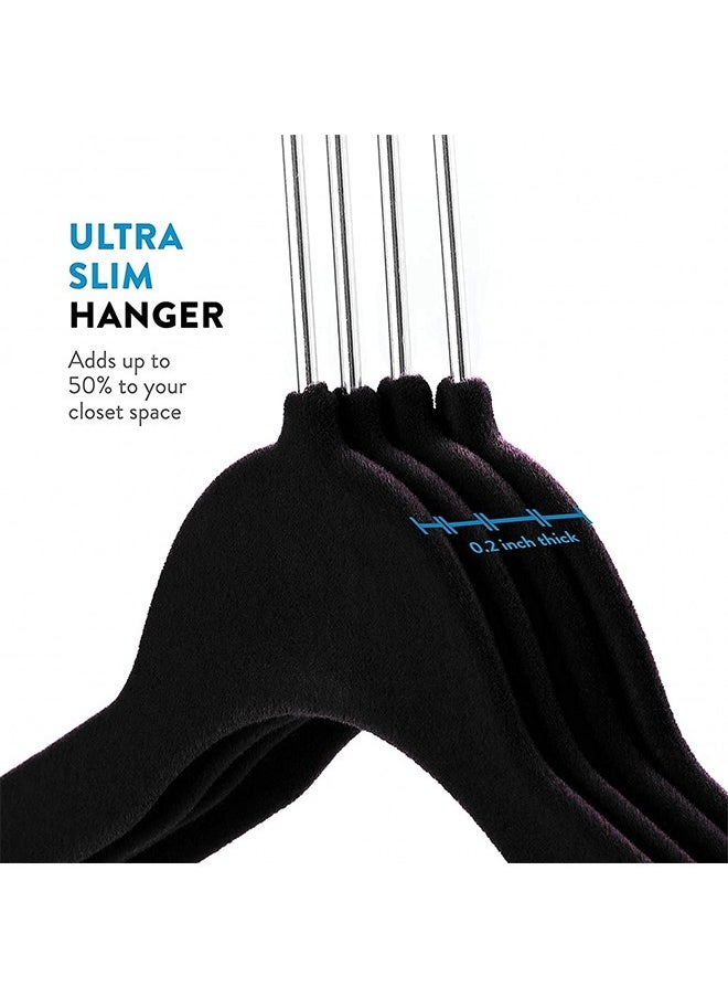Arabest 50 Non-slip Slim Hangers, Space-Saving, Suitable for Jackets/Suits/Shirts and Pants  - Image 3