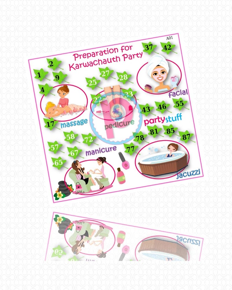 PartyStuff لعبة تامبولا - كارفا تشاث سبا الاستعداد كوكوبا 2 (18 قطعة) - Image 2