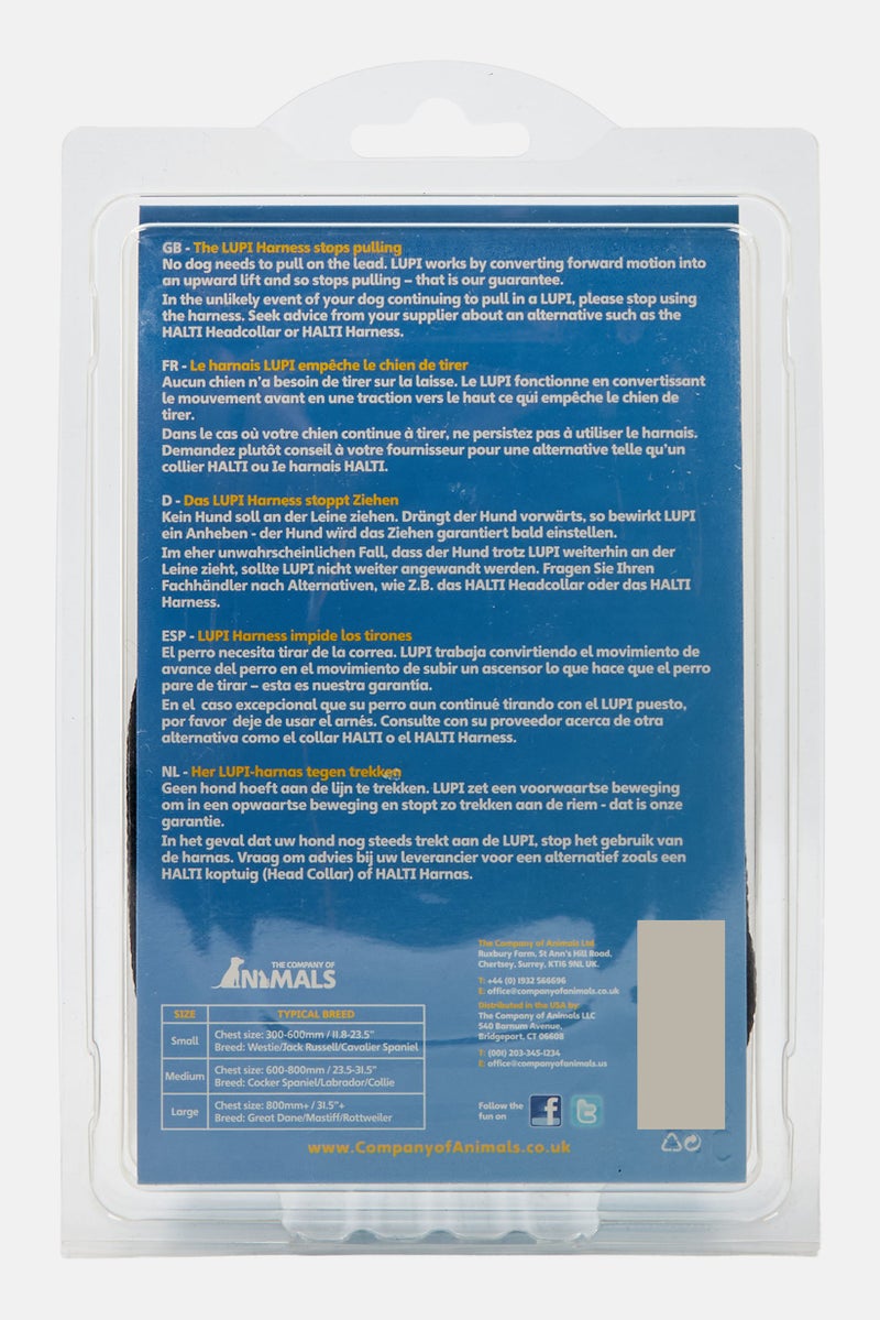 Company of Animals Lupi Harness Stops Pulling Simply, Black - Image 2