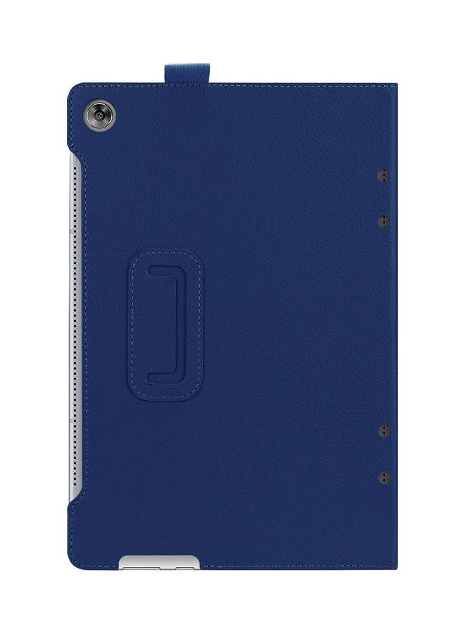 NIBEMINENT Flip Shell Case For Huawei MediaPad M5 10.8-Inch Blue - Image 1