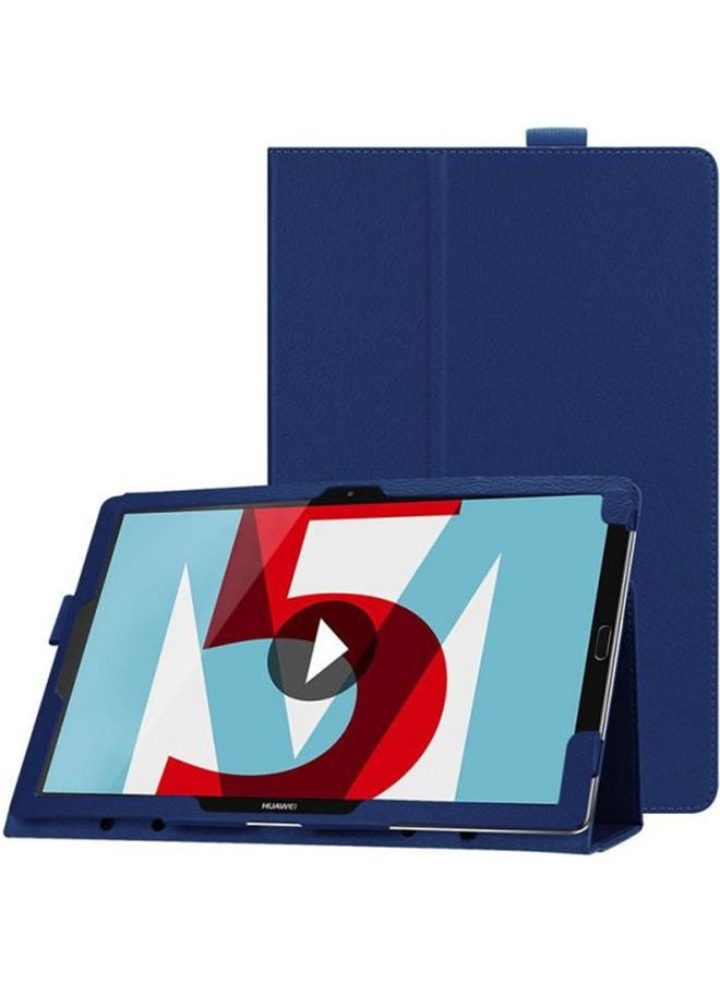NIBEMINENT Flip Shell Case For Huawei MediaPad M5 10.8-Inch Blue - Image 2