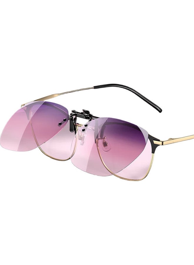 PARIM Clip-On Sunglasses For Women Driving Polarized Lightweight Prescription Eyeglasses Frame Sun Glasses Men Uv Protection - Image 3