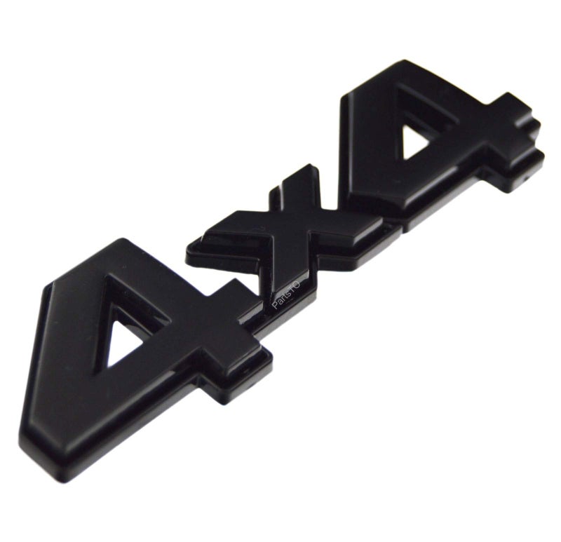 PartsTo 4x4 Decal Emblem Badge with Pre-Adhesive for Toyota Tacoma Hilux Tundra 4Runner Land Cruiser Sequoia Exterior Performance Trim Decal - Image 2