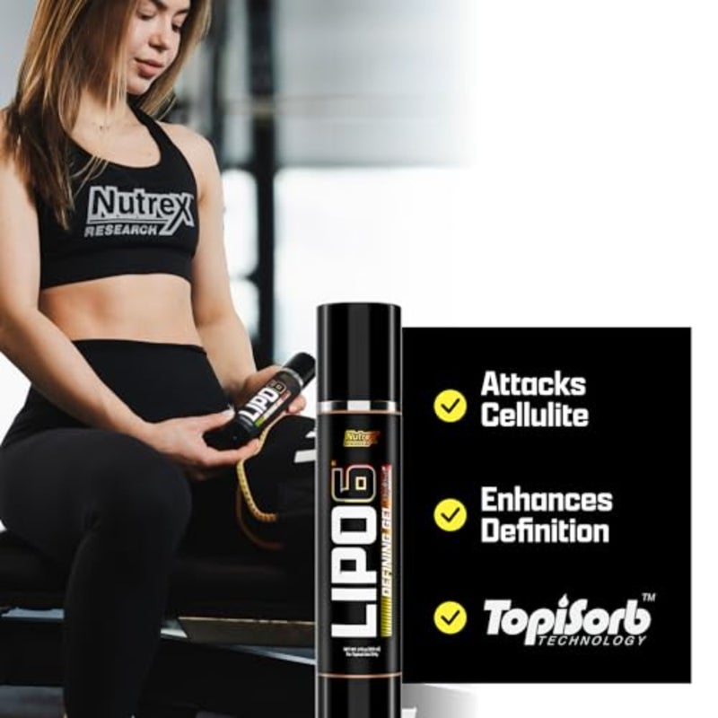 Lipo 6 Defining Gel With Topisorb Fast-Acting Technology 0.2 Kg For Body Contouring And Toning Non-Greasy Formula Dermatologically Tested - Image 3