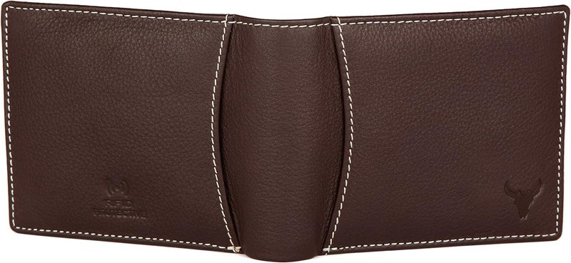 Napa Hide Brown Leather Men's Wallet (NPH) - Image 5