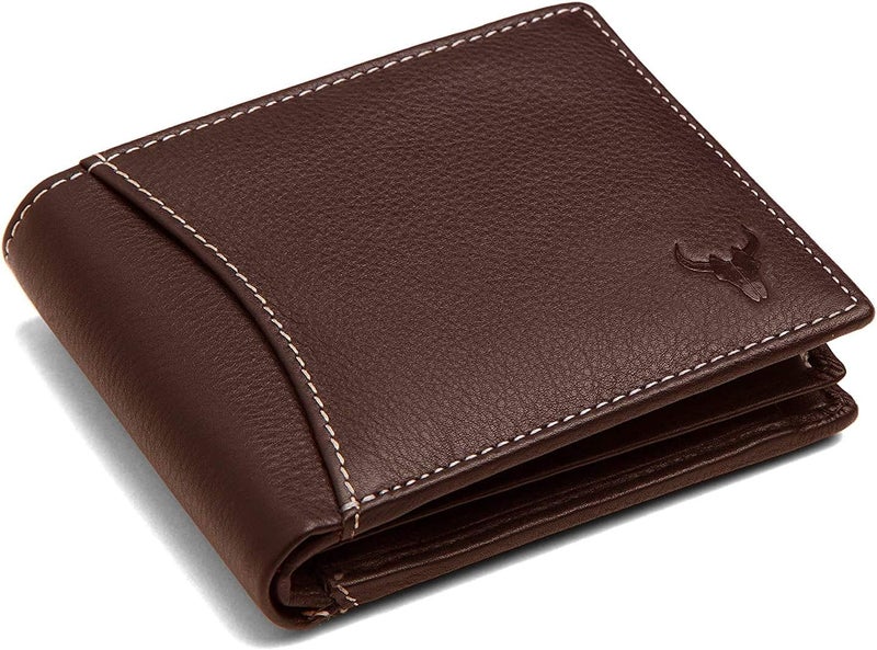 Napa Hide Brown Leather Men's Wallet (NPH) - Image 2