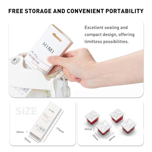 HIMI Gouache Paint Jelly Cup Refill, 4 Pack 30g, Single Color Paint for Artists & Hobby Painters, Unique Design In Jelly Cup Rich Pigment, Non Fading Art Supplies for Canvas and Paper Painting(WHITE) - Image 4