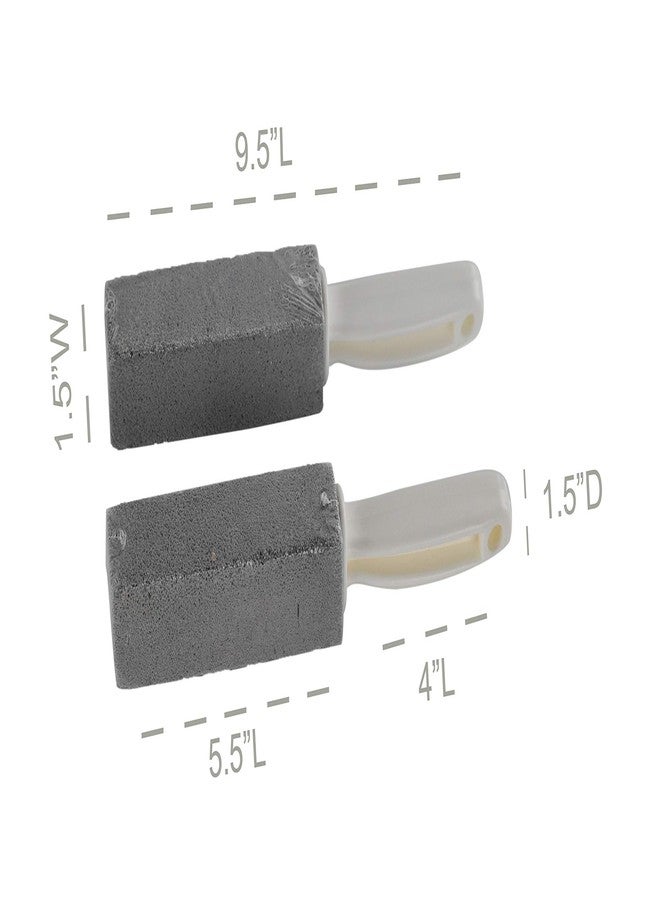 HOME-X Pumice Stone Toilet Bowl and Bathtub Cleaner, Bathroom Cleaning Supplies, 2 Pack - Image 2