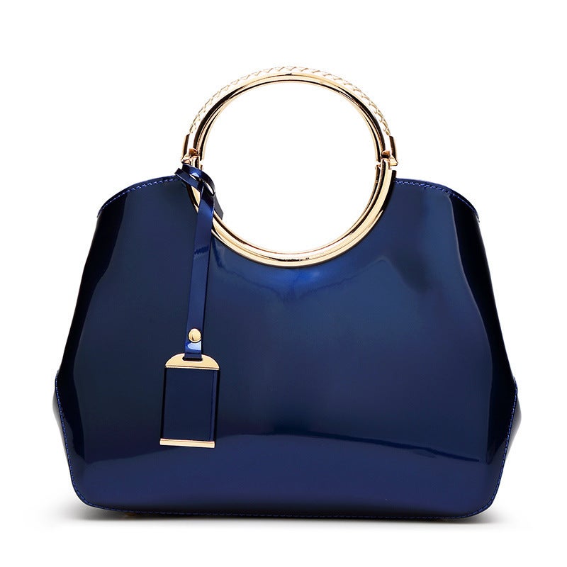 Best-Selling Patent Leather Glossy Women'S Bag Red Bridal Wedding Handbag Women'S Shoulder Crossbody Bag Evening Bag - Image 3