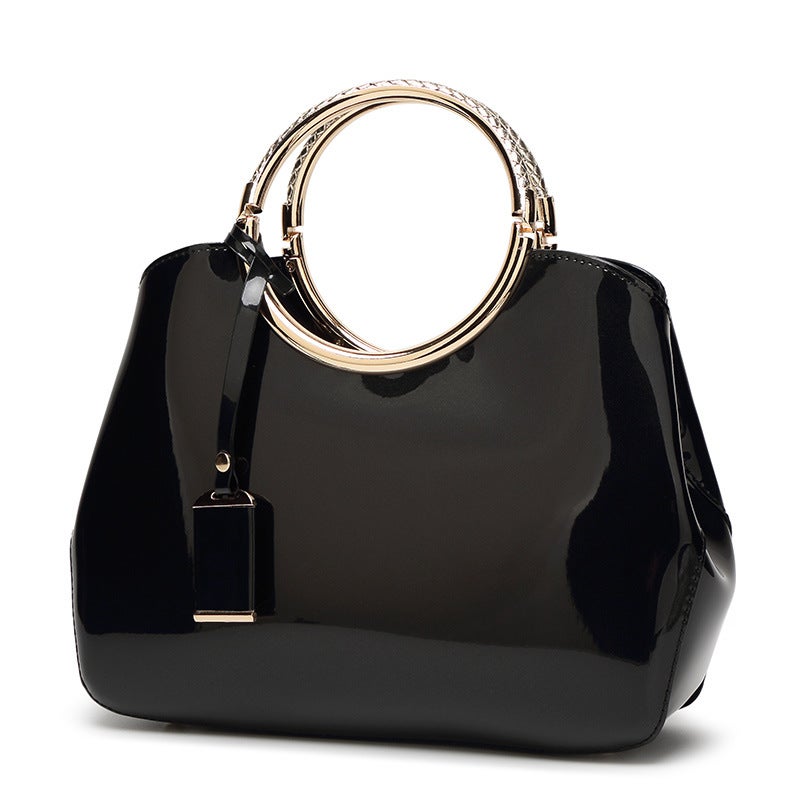 Best-Selling Patent Leather Glossy Women'S Bag Red Bridal Wedding Handbag Women'S Shoulder Crossbody Bag Evening Bag - Image 4