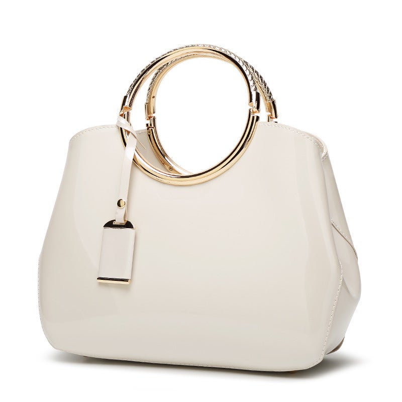 Best-Selling Patent Leather Glossy Women'S Bag Red Bridal Wedding Handbag Women'S Shoulder Crossbody Bag Evening Bag - Image 1