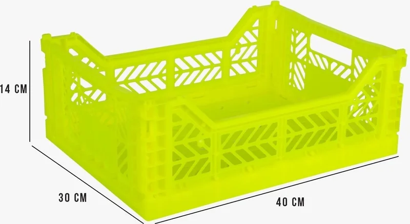 اي يلديز Aykasa 403014 Midibox Neon Yellow Foldable Case