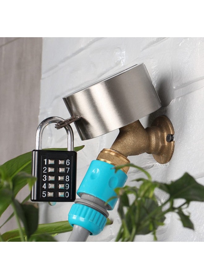 TEMEILI ABC Outdoor Faucet Lock with Padlock - Child Proof Outdoor Faucet Lock - Image 4
