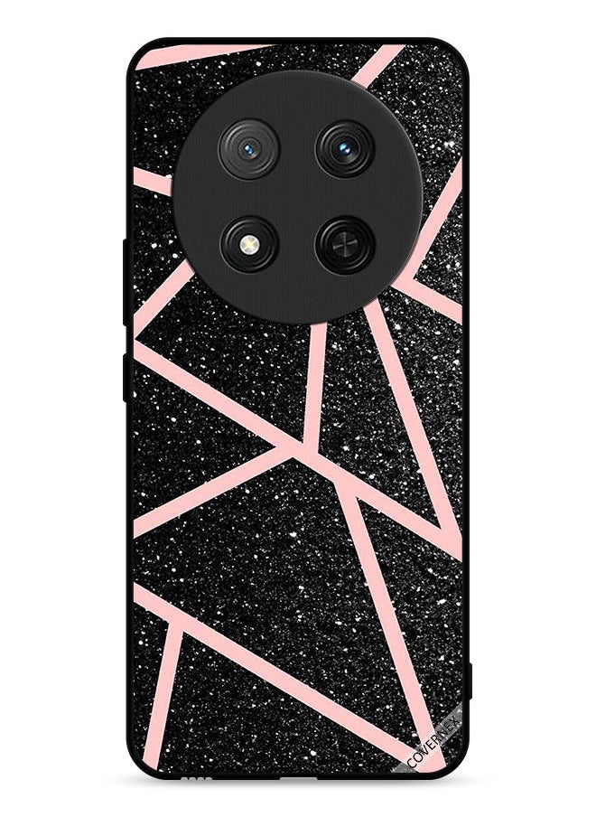 Covernex Honor X9c 5G Protective Case Cover Glitters & Paths Pattern  - Image 1