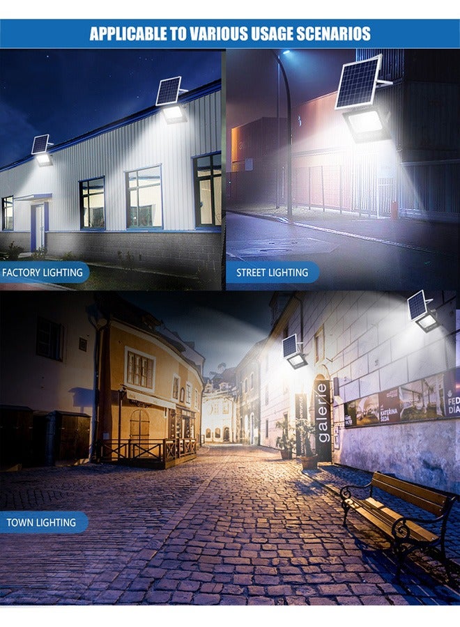 مصابيح شمسية فائقة السطوع بقوة 400 واط، مصابيح خارجية ذكية تعمل بالطاقة الشمسية، مقاومة للماء بدرجة IP67 مع جهاز تحكم عن بعد، سهلة التركيب والصيانة - Image 5