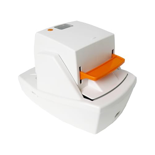 QUEENPRINT High speed printing Electric Stapler Heavy Duty 70 Sheets Automatic Staplers for Desk Electric Office, Flat Clinch with 5500 Staples, Large Capacity Stapler, Binding Speed & Margin Adjustable, Quiet and Anti-Jam - Image 3