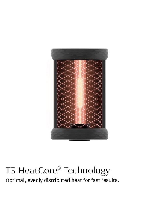 T3 - Volumizing Hot Rollers Luxe (2 Ct.) | Hair Curlers And Volumizers For All Hair Lengths | Pairs With T3 Volumizing Hot Rollers Luxe Set,Black, 1.50 Inch (1.50 Inch (2 Pack) - Image 2