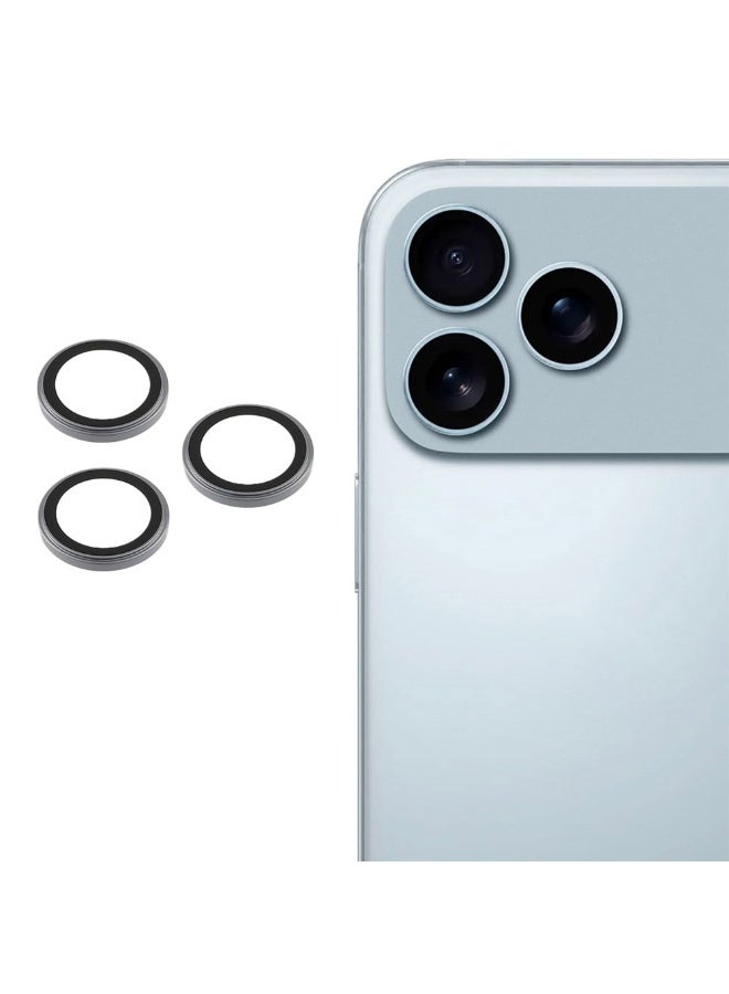 X-LEVEL AR-Spotlight Series For  iPhone 17 Pro Max / 17 Pro Tempered Glass Lens Protector Camera Lens Film - Grey - Image 1