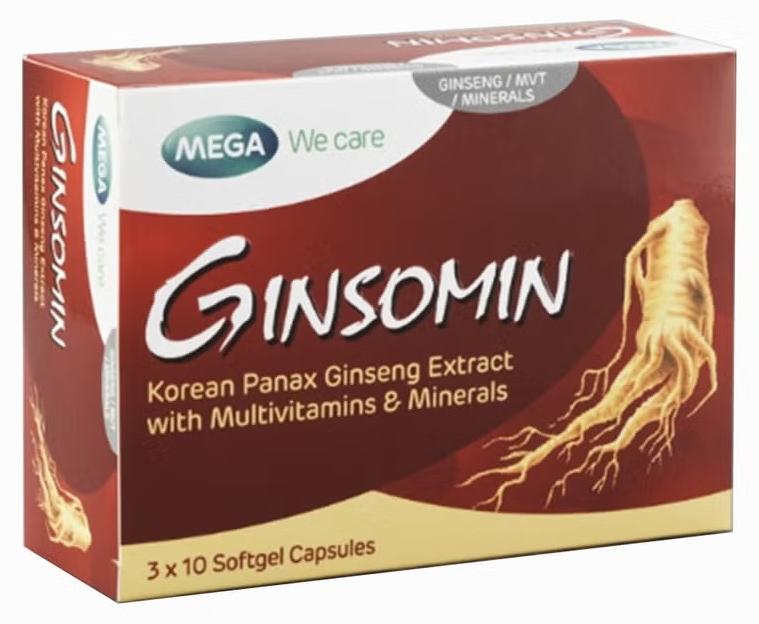 Mega We Care Ginsomin Capsules 30's - Image 1