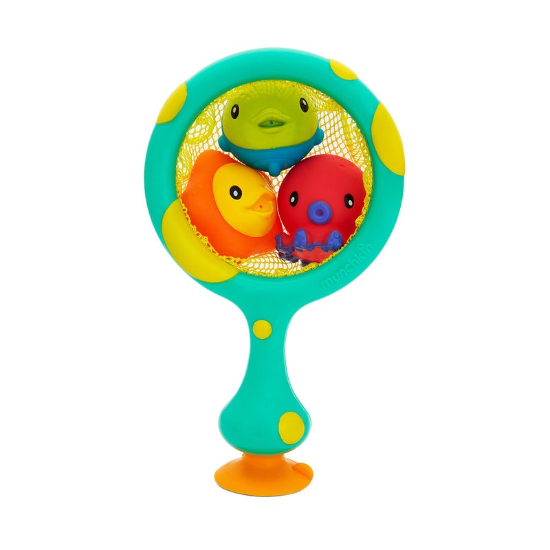 MunchkinÂ® Catch & Score Hoopâ„¢ Basketball Scoop and Toss Baby and Toddler Bath Toy - Image 5