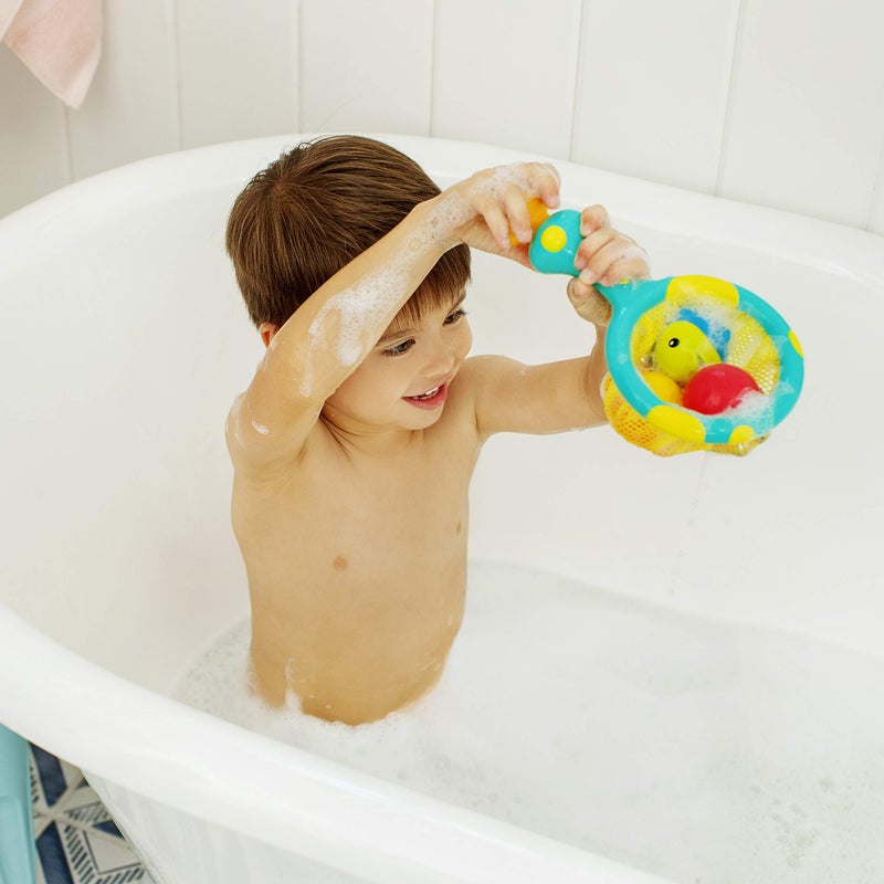 MunchkinÂ® Catch & Score Hoopâ„¢ Basketball Scoop and Toss Baby and Toddler Bath Toy - Image 3